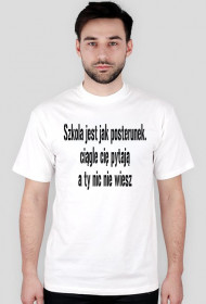 Szkoła jest jak posterunek...