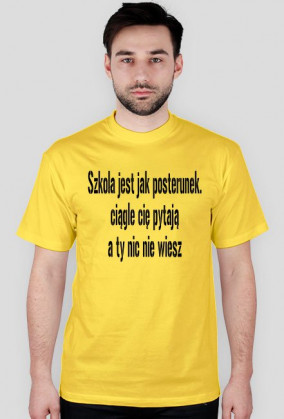 Szkoła jest jak posterunek...