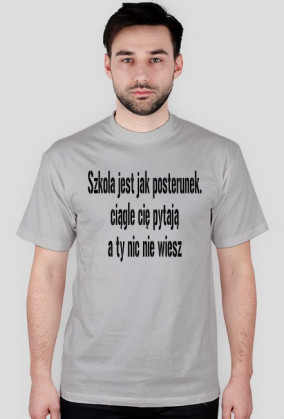 Szkoła jest jak posterunek...