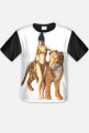 Koszulka Męska Kobieta i Tygrys