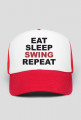 EAT SLEEP SWING REPEAT - CZAPKA BY WRESTLEHAWK