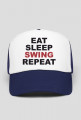 EAT SLEEP SWING REPEAT - CZAPKA BY WRESTLEHAWK