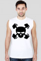 Skull - Koszulka bez rękawów na siłownię