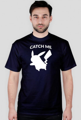 Koszulka Pokemon Pikachu "CATCH ME"
