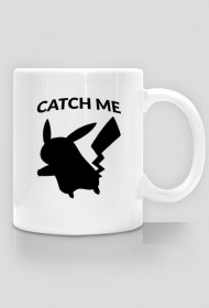Kubek Pokemon Pikachu "ZŁAP MNIE/CATCH ME"