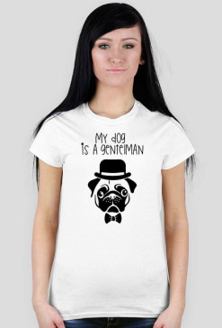 My dog is a gentleman