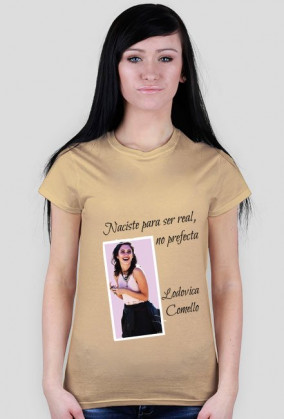 KOSZULKA - Naciste para ser real, no perfecta