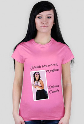 KOSZULKA - Naciste para ser real, no perfecta