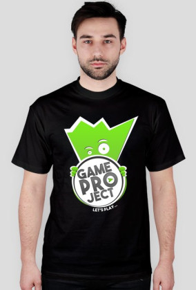 GameProject Koszulka Czarna