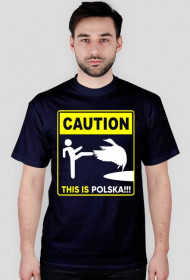 Koszulka CAUTION logo pełne