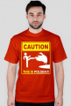 Koszulka CAUTION logo pełne