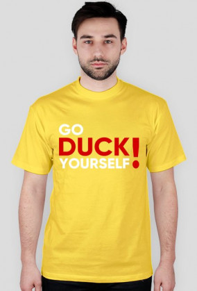Koszulka GO DUCK logo pełne