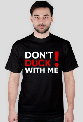 Koszulka DONT DUCK logo pełne