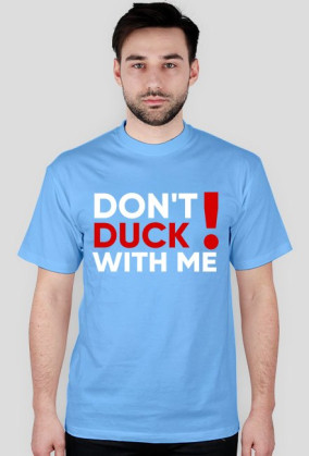 Koszulka DONT DUCK logo pełne