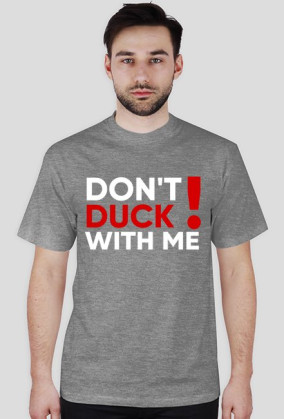 Koszulka DONT DUCK logo pełne