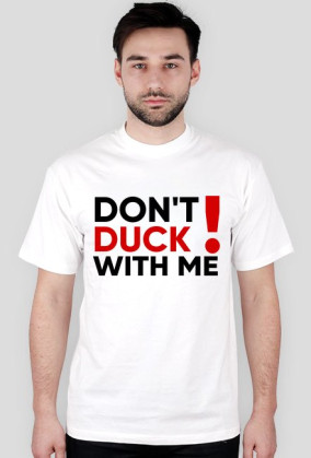 Koszulka DONT DUCK logo kontra