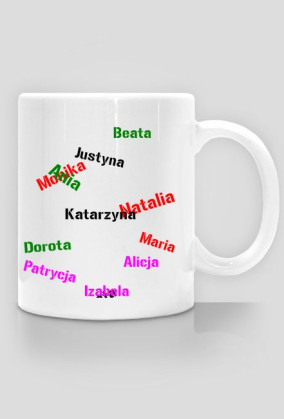 Kubek Z Imionami