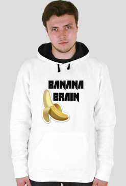 BLUZA BEZ ZAMKA: BANANA BRAIN