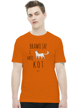 Koszulka męska - BRAWO JA I MÓJ KOT
