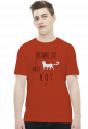 Koszulka męska - BRAWO JA I MÓJ KOT