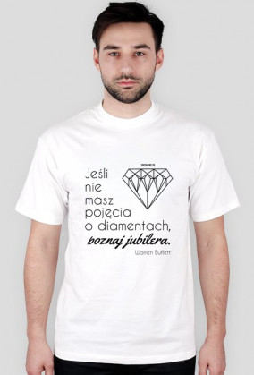 Diament t-shirt męski