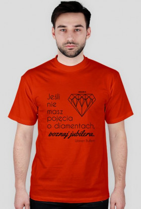 Diament t-shirt męski