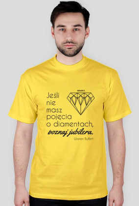 Diament t-shirt męski