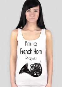 Damski T-shirt horn