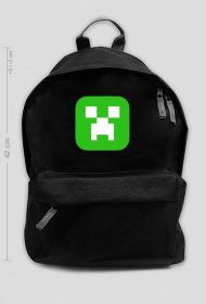 Creeper - MineHead - duży plecak
