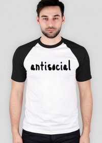 Koszulka "antisocial"