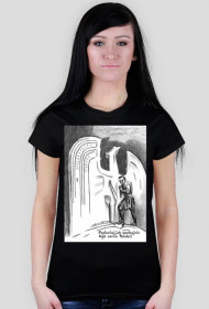 Koszulka damska - Posłuchaj jak bije serce Polski!