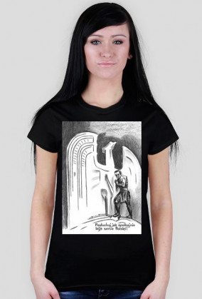 Koszulka damska - Posłuchaj jak bije serce Polski!