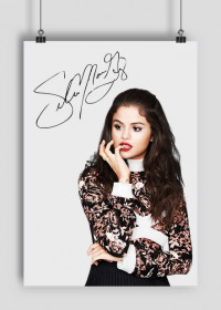 Plakat A2 Selena Gomez PIONOWY