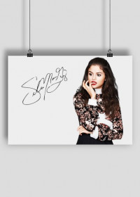 Plakat A2 Selena Gomez POZIOMY