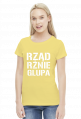 Rząd rżnie głupa - damska