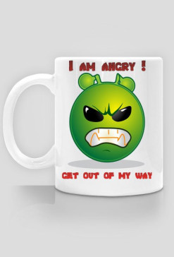 Kubek angry