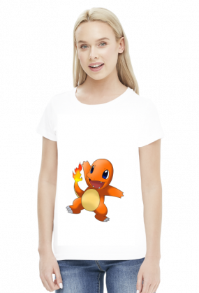 KOSZULKA POKEMON GO CZARMANDER