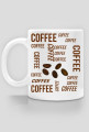 Biały kubek "Coffee"