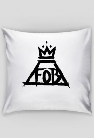 Poduszka z logo FOB