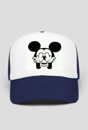 Czapka z daszkiem -  myszka miki fu*k