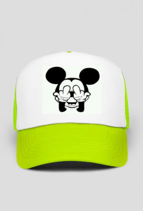 Czapka z daszkiem -  myszka miki fu*k