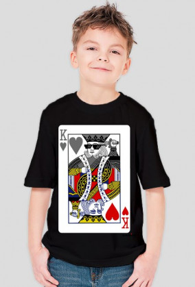 Koszulka "Król Kier" dziecięca