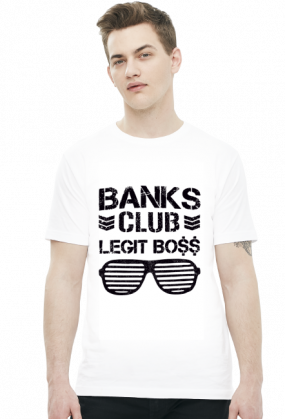 Banks Club Legit Boss - KOSZULKA BY WRESTLEHAWK