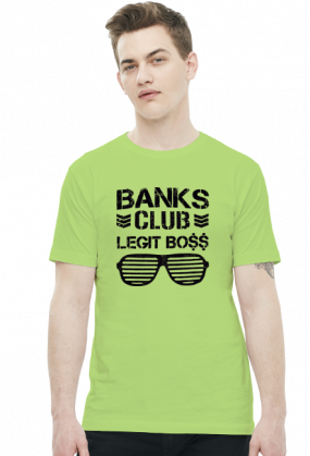 Banks Club Legit Boss - KOSZULKA BY WRESTLEHAWK