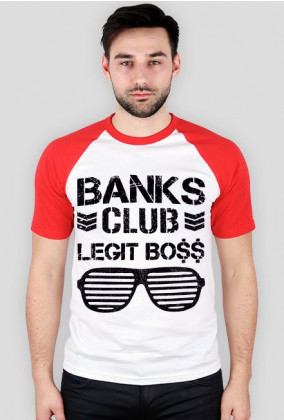 Banks Club Legit Boss - KOSZULKA BY WRESTLEHAWK