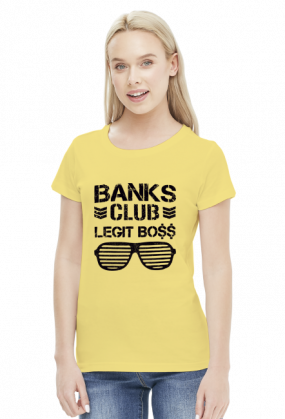 Banks Club Legit Boss - KOSZULKA BY WRESTLEHAWK