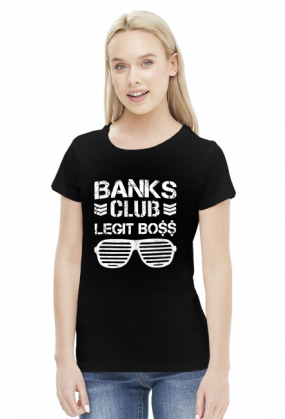 Banks Club Legit Boss - KOSZULKA BY WRESTLEHAWK