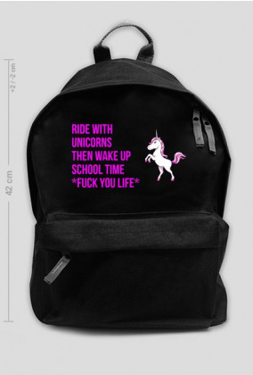 Plecak Unicorn School Time F***