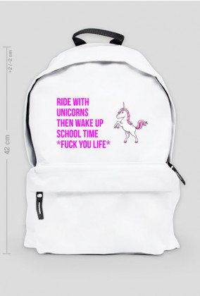 Plecak Unicorn School Time F***
