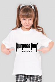 Bluzka dziewczęca Purpose Tour Poland